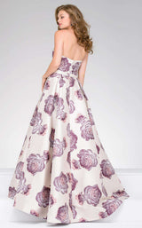 Jovani 48924 Blush/Eggplant