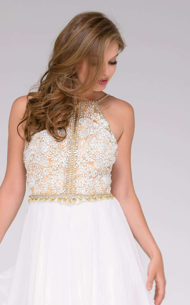 Jovani 41591 Ivory/Nude