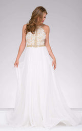 Jovani 41591 Ivory/Nude