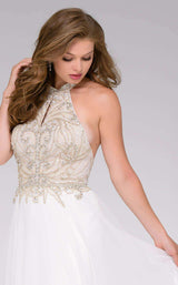 Jovani 41594 Ivory/Nude