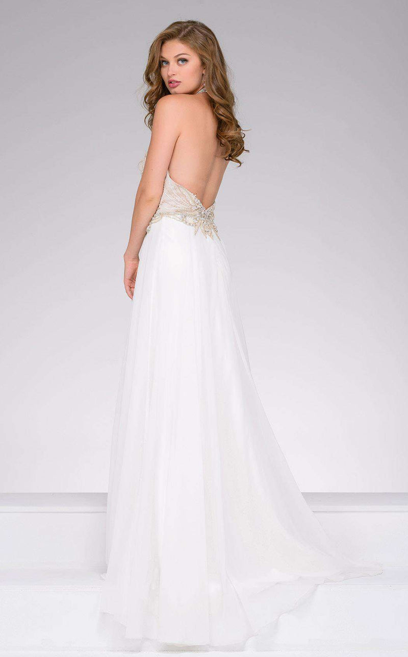 Jovani 41594 Ivory/Nude