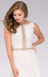 Jovani 41596 Ivory/Nude