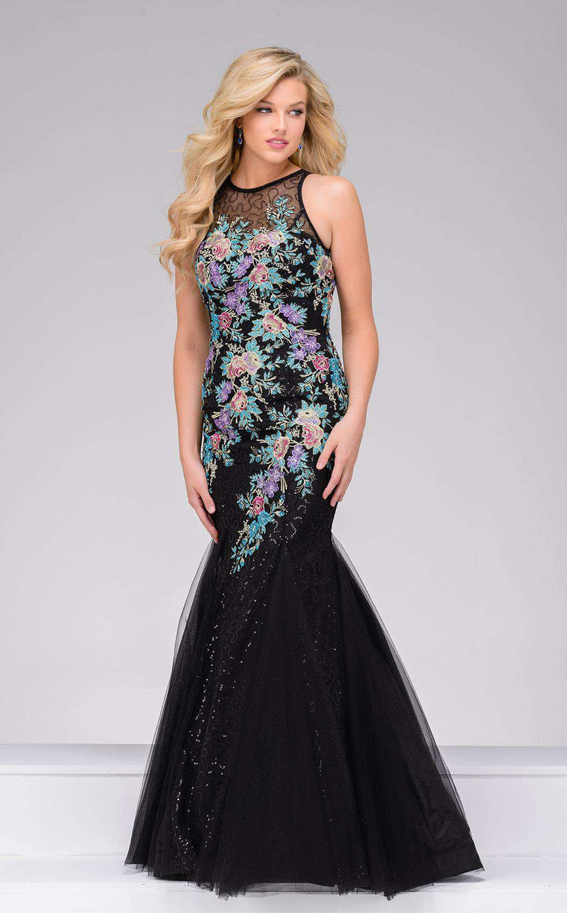 Jovani 41661 Black/Multi