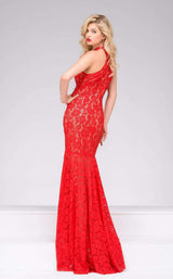Jovani 42220 Red/Nude