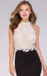 Jovani 42457 Black/Ivory