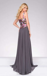 Jovani 45053 Gun Metal/Multi