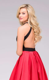 Jovani 45142 Black/Ruby