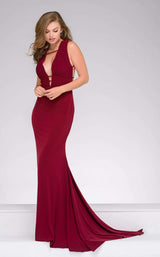 Jovani 45225 Burgundy