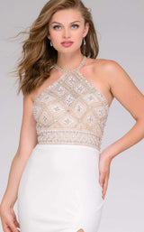 Jovani 45828 Off White