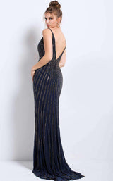 Jovani 45898 Navy/Gold