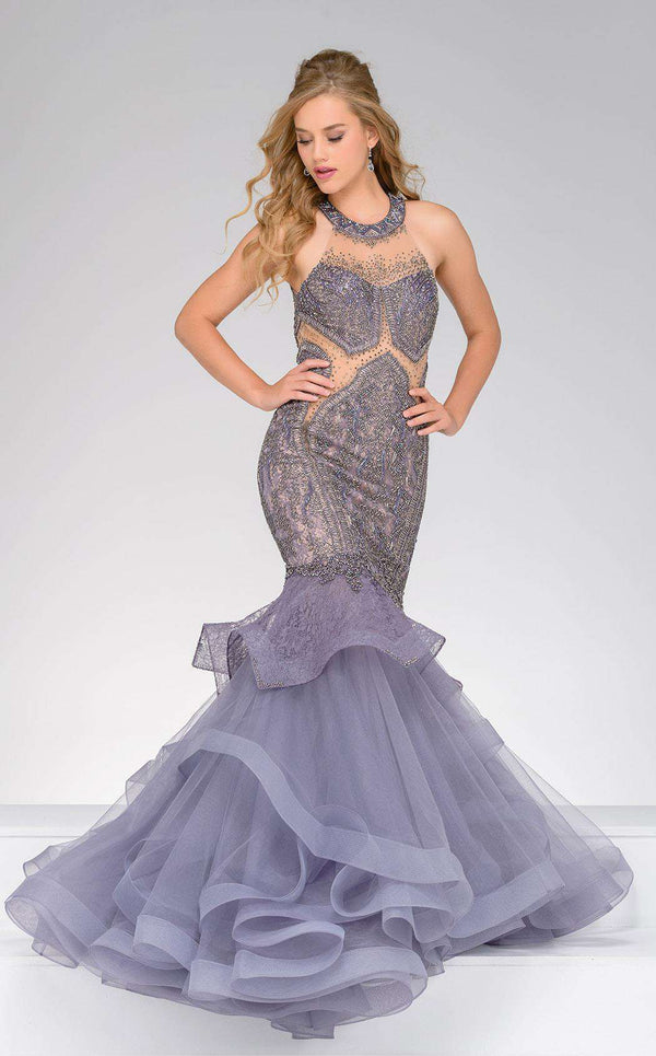 Jovani 45997 Vintage Purple