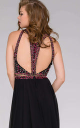 Jovani 45998 Black Multi