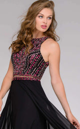 Jovani 45998 Black Multi