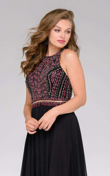 Jovani 45998 Black Multi