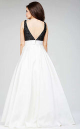 Jovani 28130 Ivory/Black