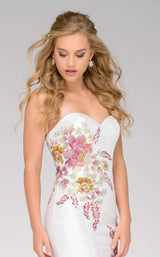 Jovani 33689 White/Multi