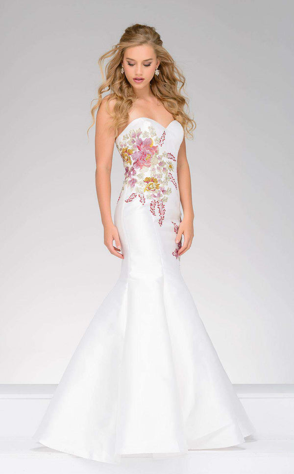 Jovani 33689 White/Multi