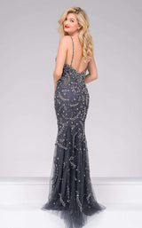 Jovani 33704 Gunmetal