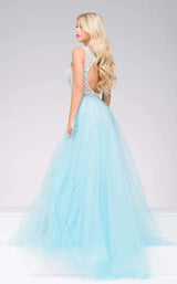 Jovani 36805 Aqua