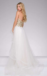 Jovani 36990 Ivory/Gold