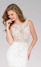 Jovani 36991 Ivory/Nude