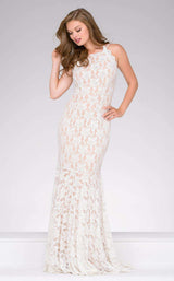 Jovani 41269 Ivory/Nude