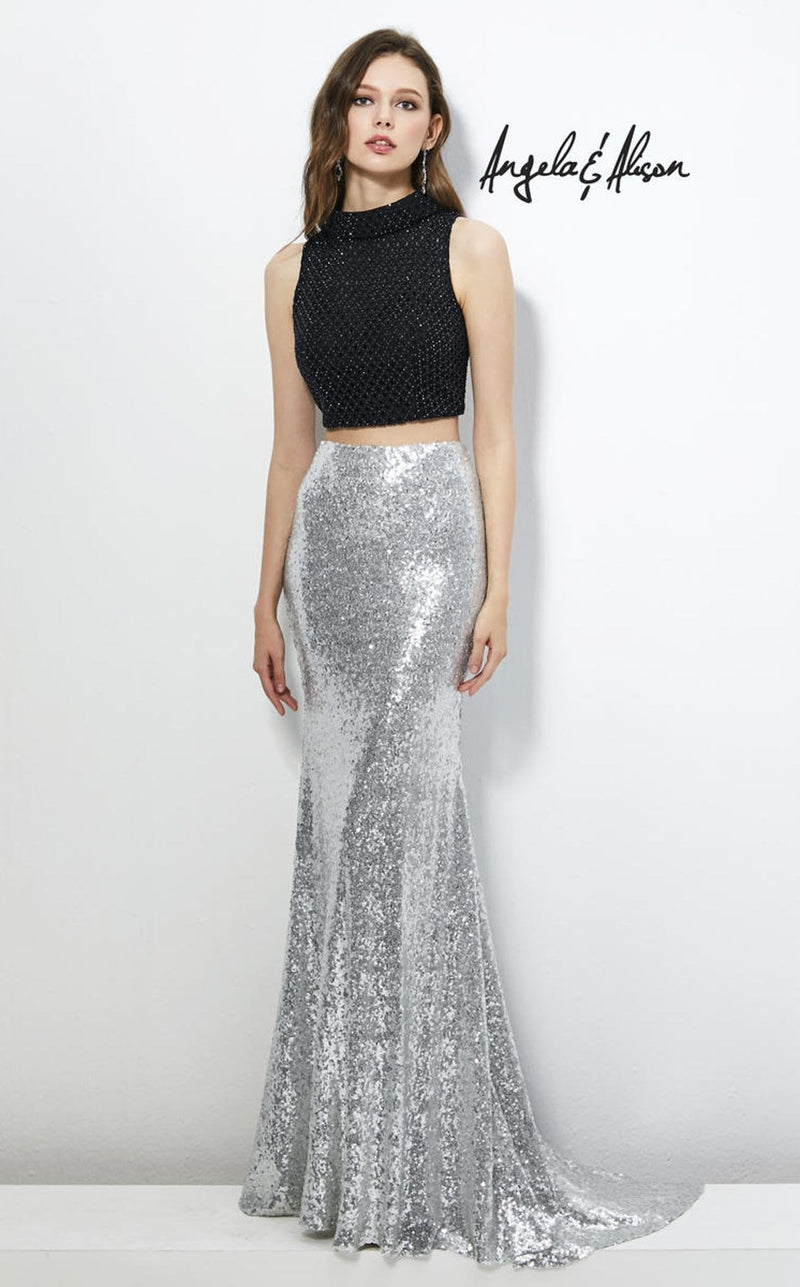Angela and Alison 81026 Black-Silver