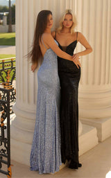 Clarisse 810413 Periwinkle and Black