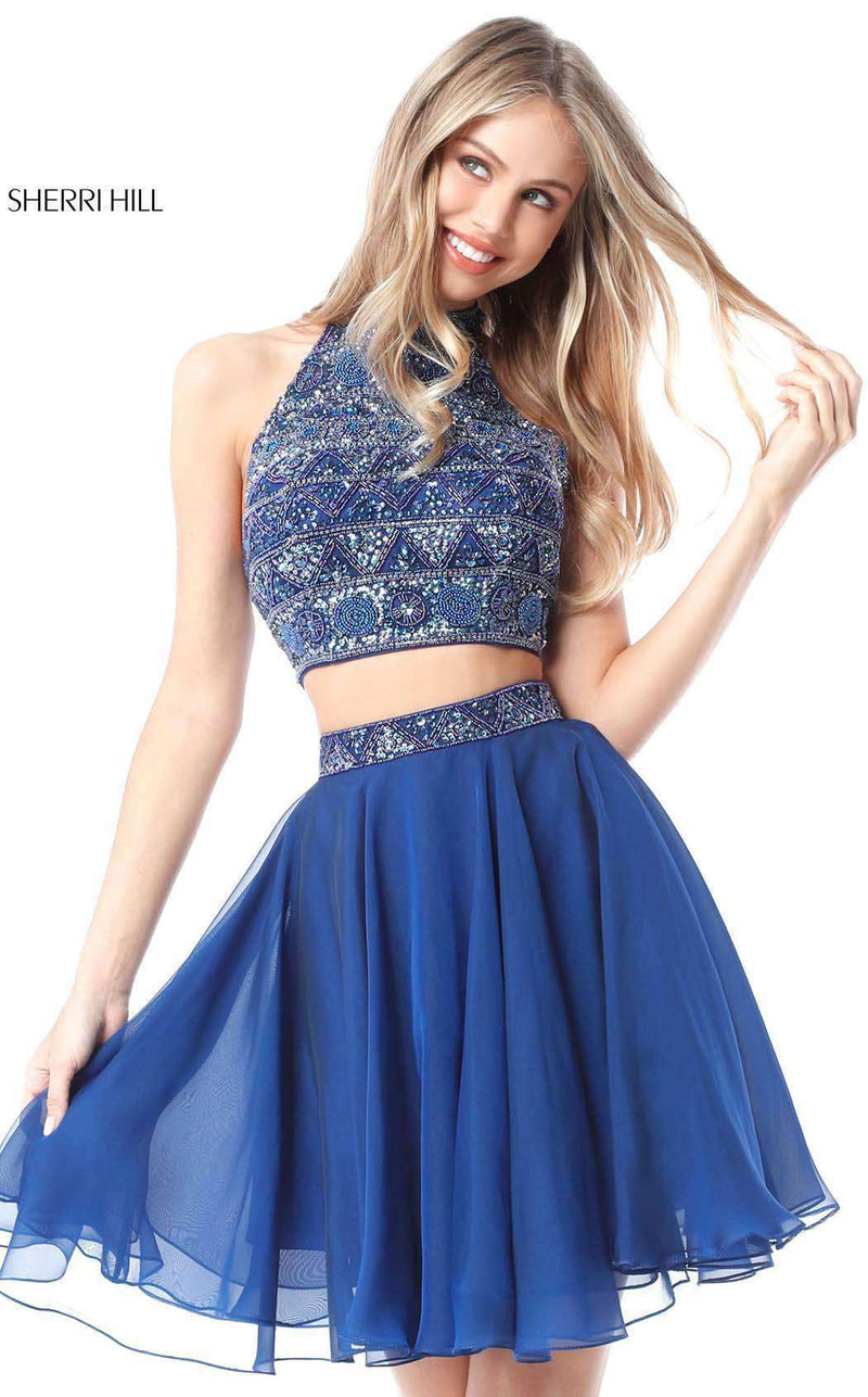 Sherri Hill 51297 Blue Royal