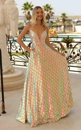 Clarisse 810562 Iridescent pink