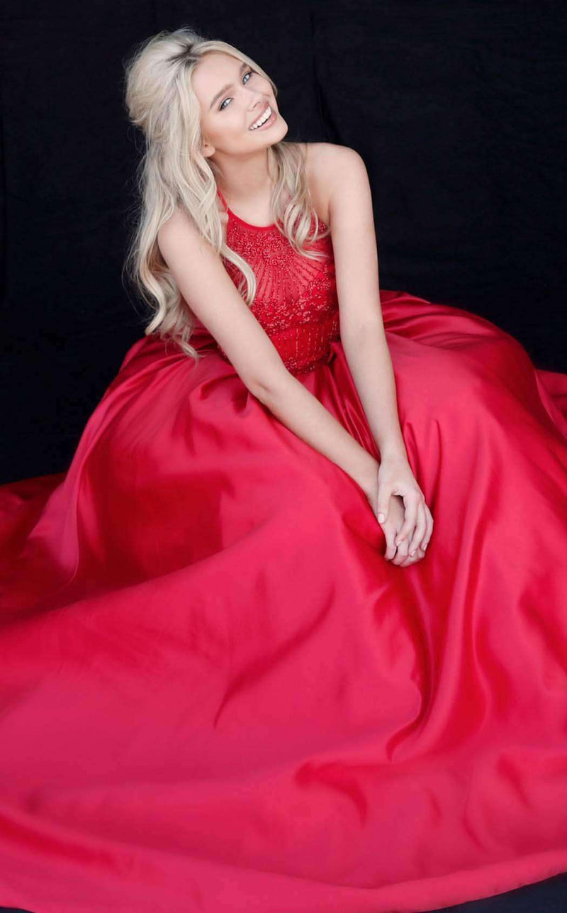 Sherri Hill 51395 Red