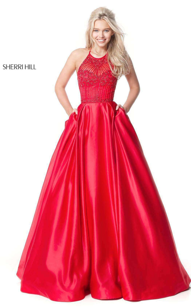 Sherri Hill 51395 Red