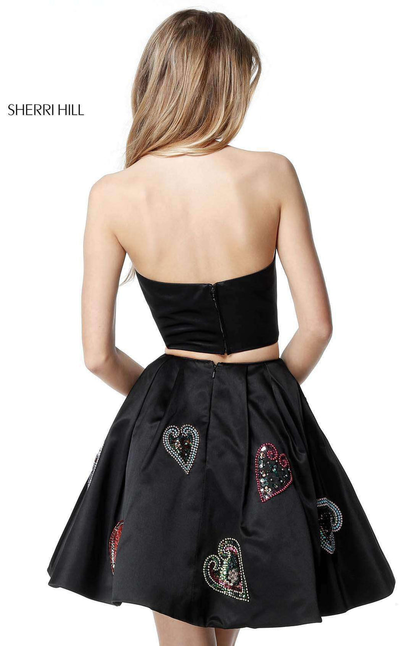 Sherri Hill 51397 Black Multi