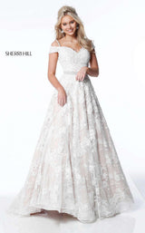 Sherri Hill 51451 Ivory/Nude