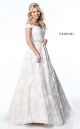 Sherri Hill 51451 Ivory/Nude