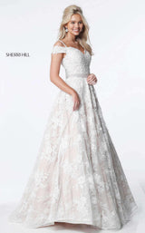 Sherri Hill 51451 Ivory/Nude