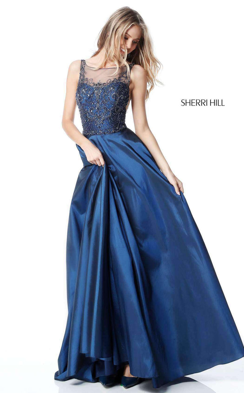 Sherri Hill 51478 Navy