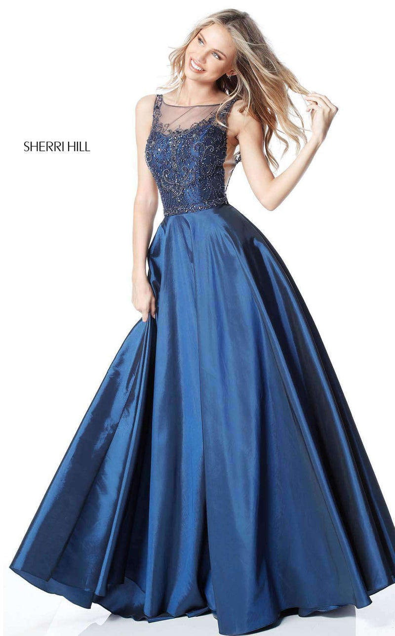 Sherri Hill 51478 Navy
