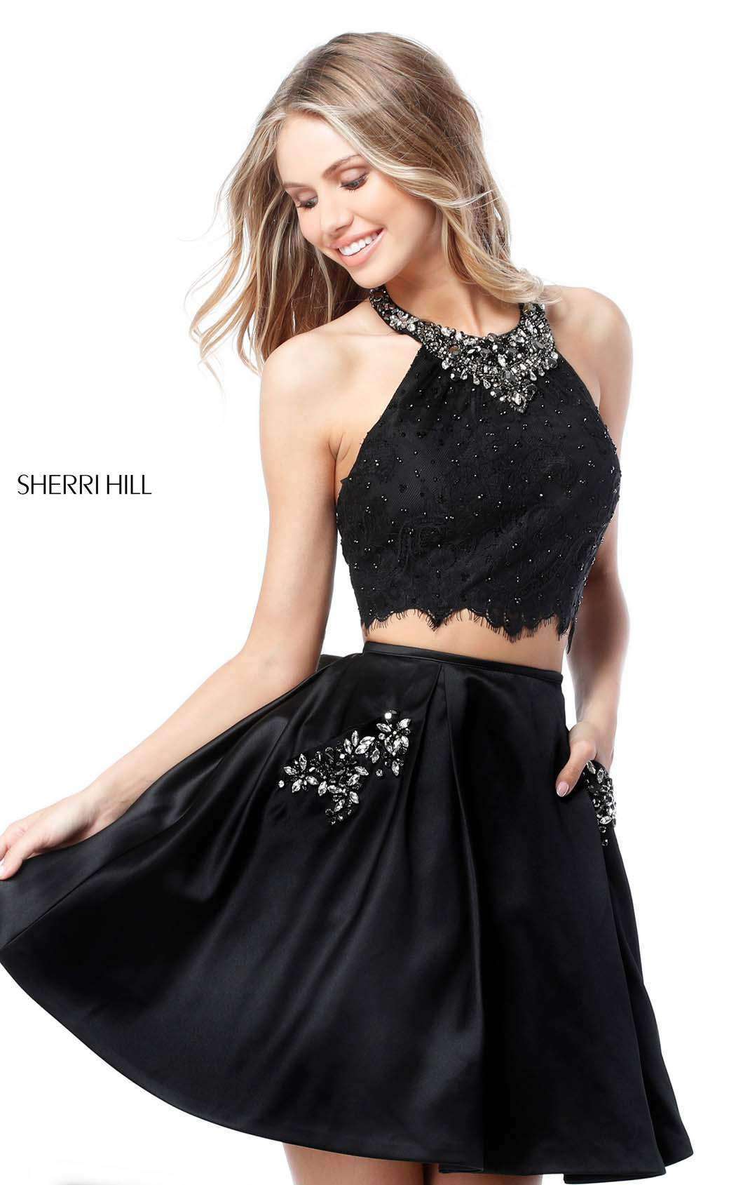 Sherri Hill 51520 Black