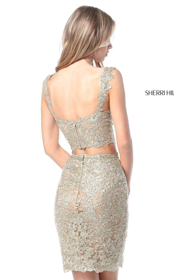 Sherri Hill 51522 Gold