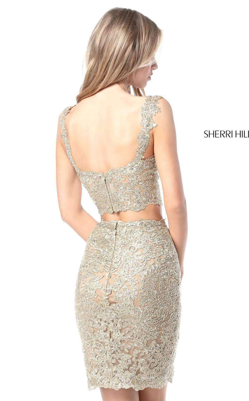 Sherri Hill 51522 Gold