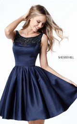Sherri Hill 51524 Navy