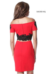 Sherri Hill 51537 Red/Black