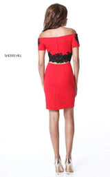 Sherri Hill 51537 Red/Black