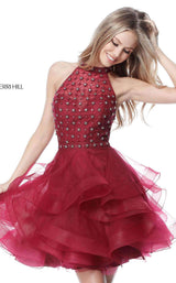 Sherri Hill 51559 Burgundy