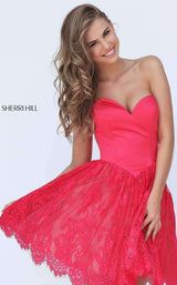 Sherri Hill 50845 Fuchsia