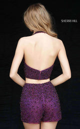 Sherri Hill 51237 Magenta/Navy