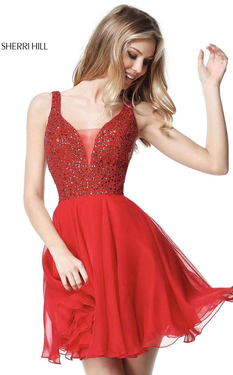 Sherri Hill 51294 Red