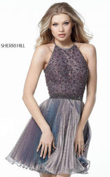 Sherri Hill 51303 Gun Metal
