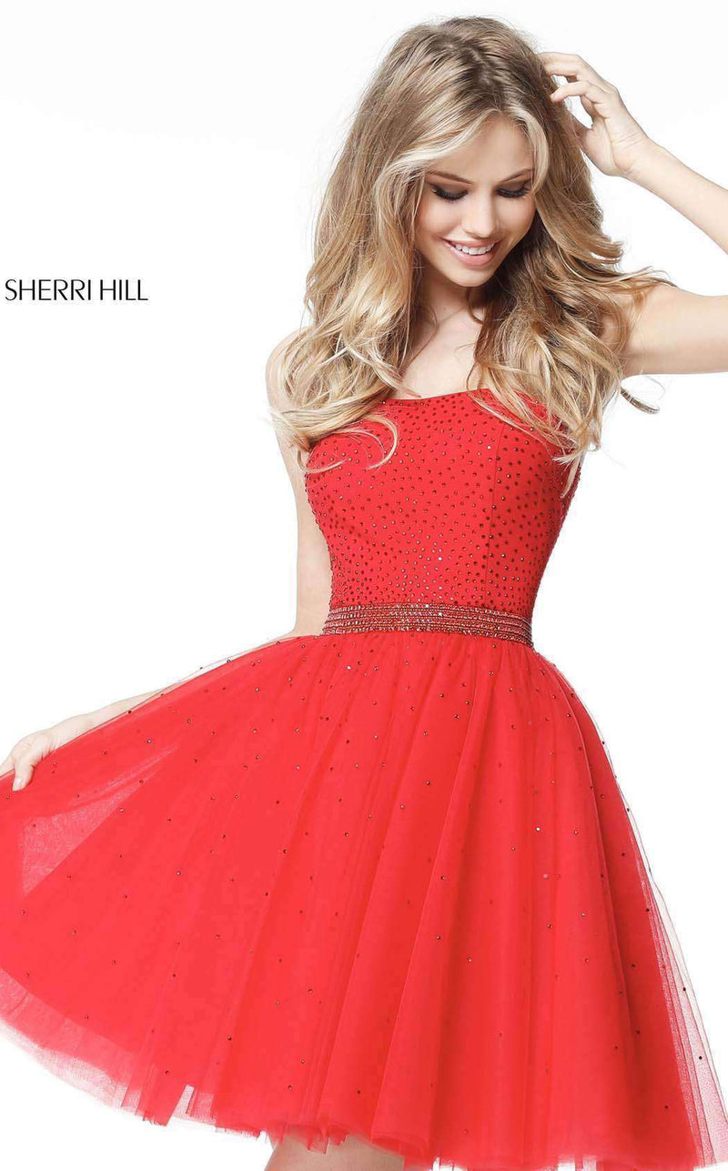 Sherri Hill 51327 Red